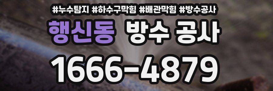행신동 방수 공사