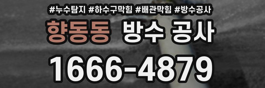 향동동 방수 공사