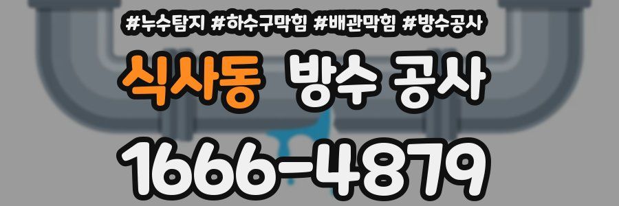 식사동 방수 공사