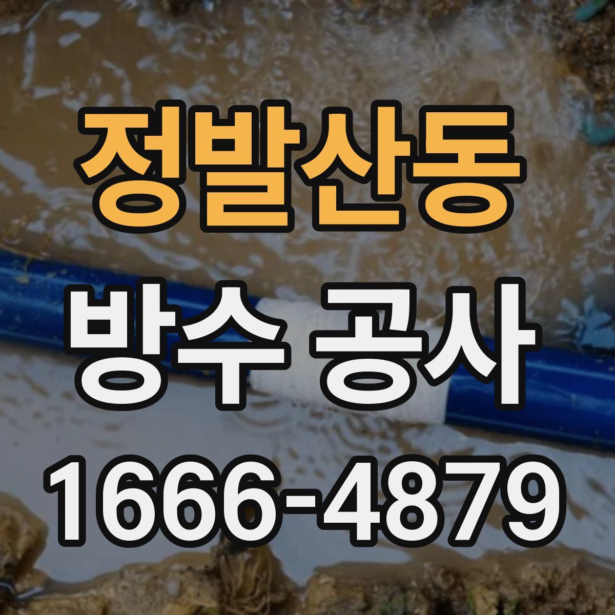 정발산동 방수 공사