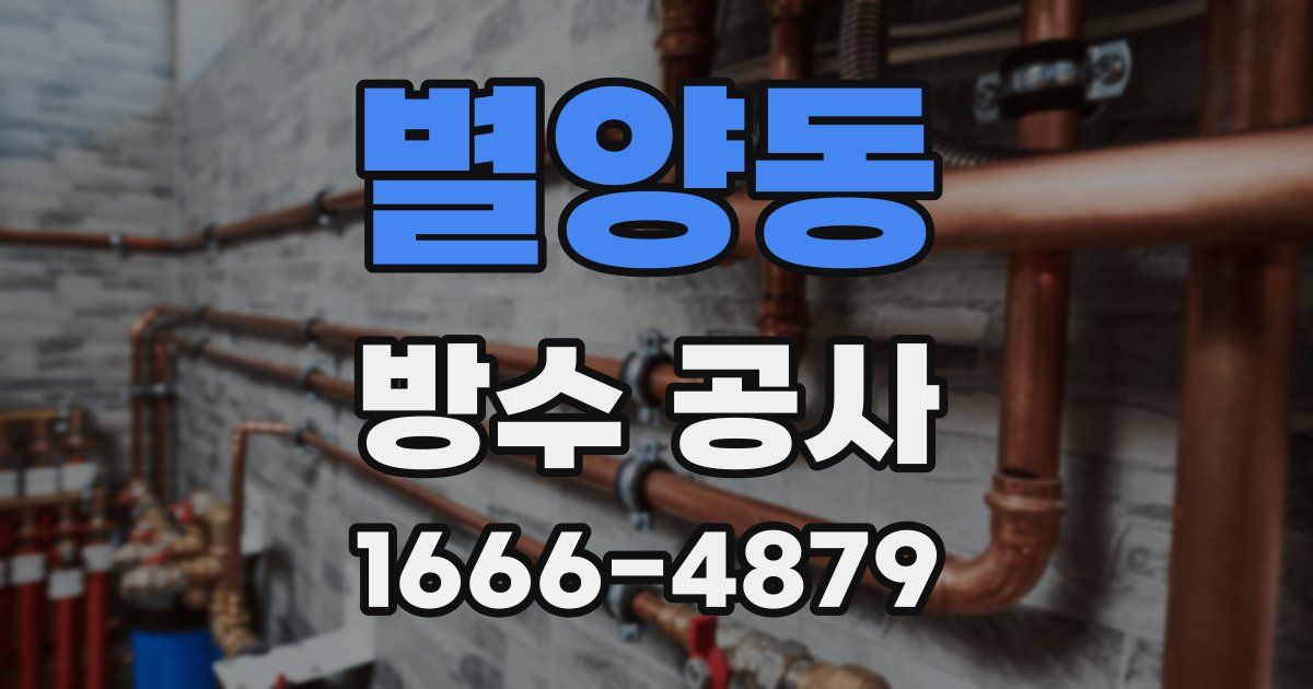 별양동 방수 공사