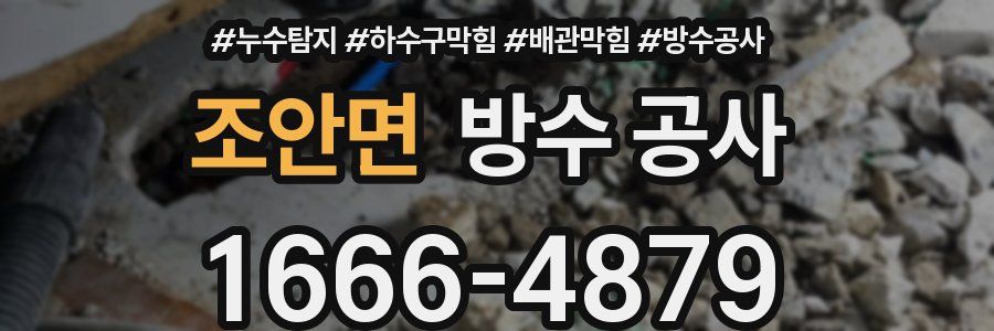 조안면 방수 공사