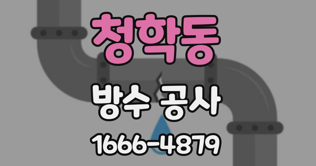 청학동 방수 공사