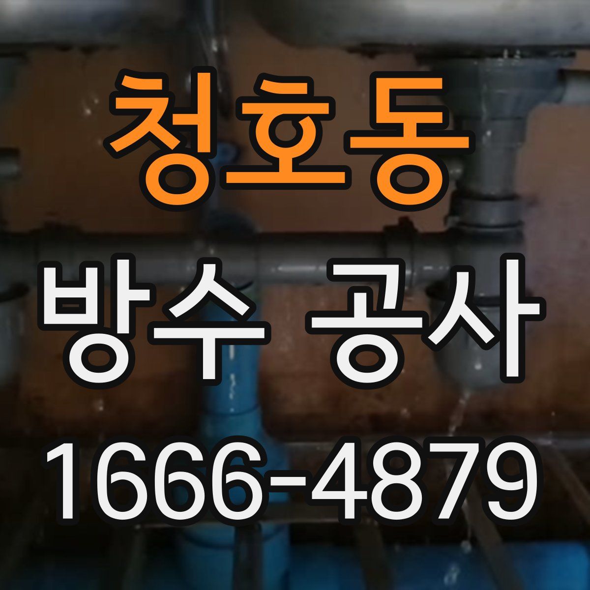 청호동 방수 공사