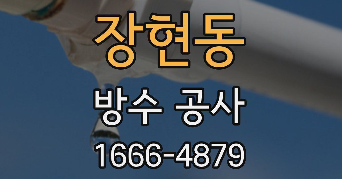 장현동 방수 공사