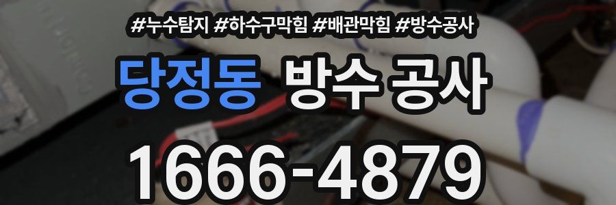 당정동 방수 공사
