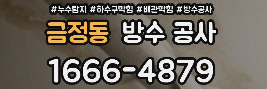 금정동 방수 공사