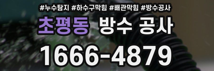 초평동 방수 공사