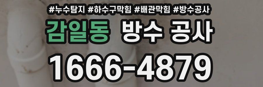 감일동 방수 공사