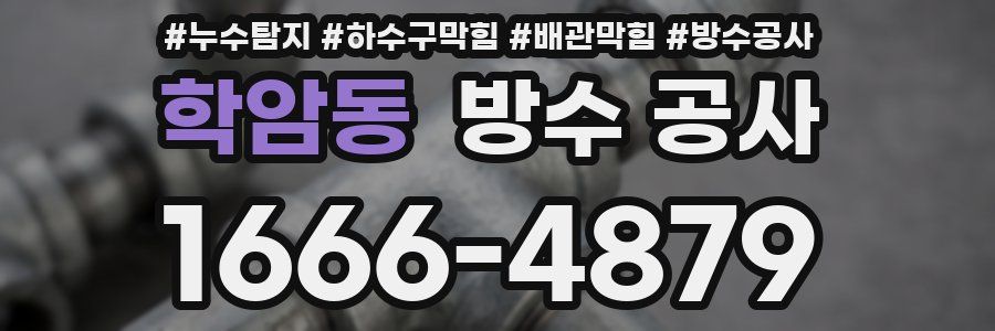 학암동 방수 공사
