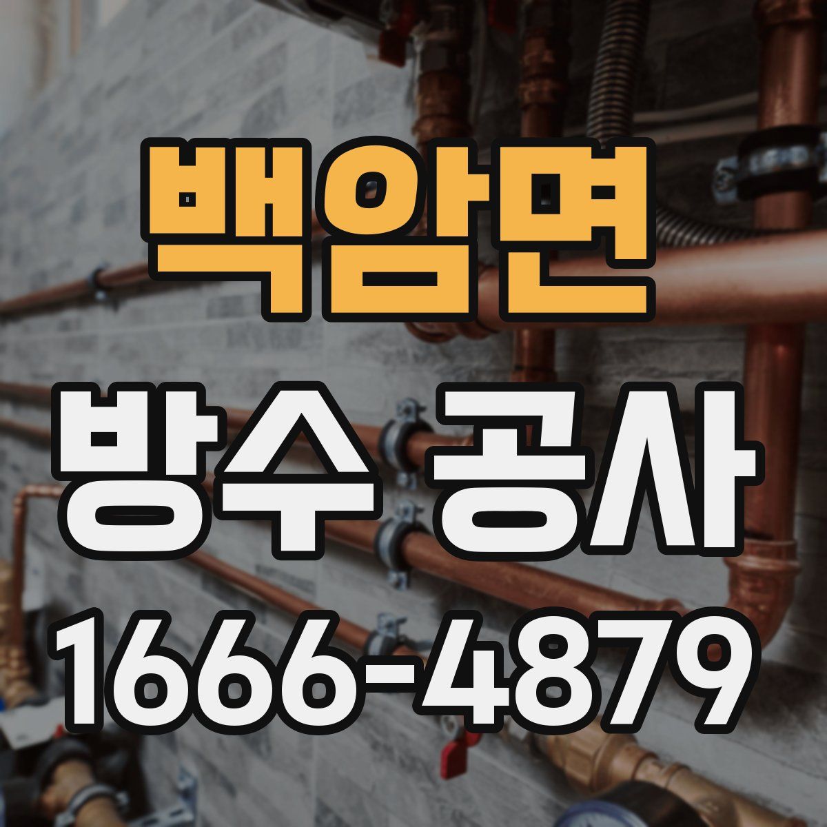 백암면 방수 공사