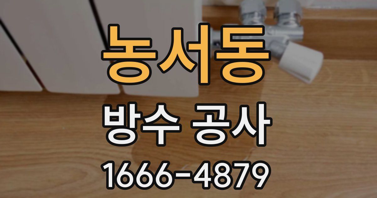농서동 방수 공사