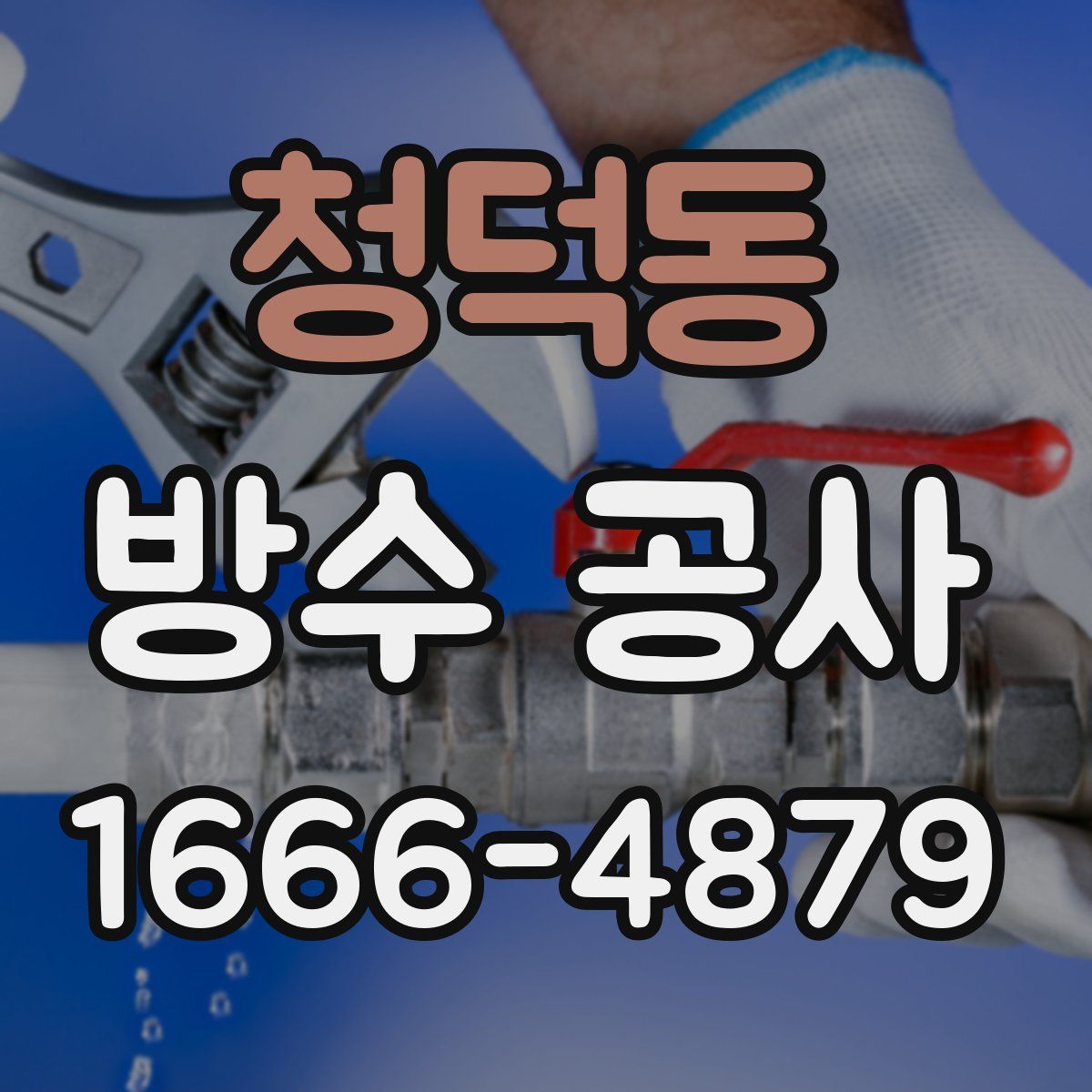 청덕동 방수 공사