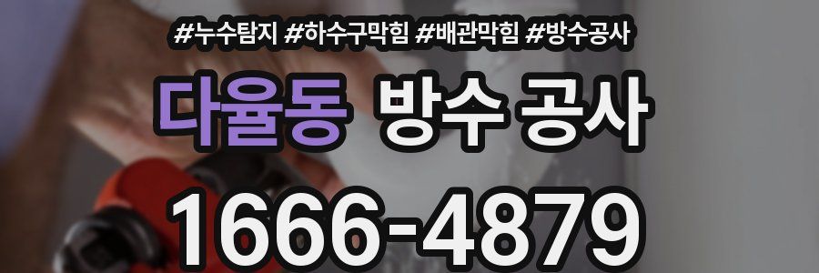 다율동 방수 공사