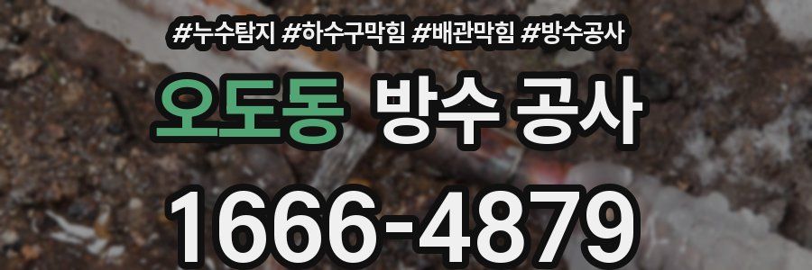 오도동 방수 공사