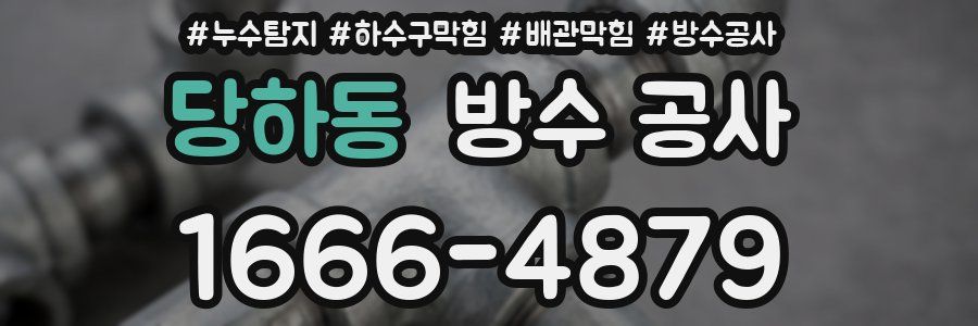당하동 방수 공사