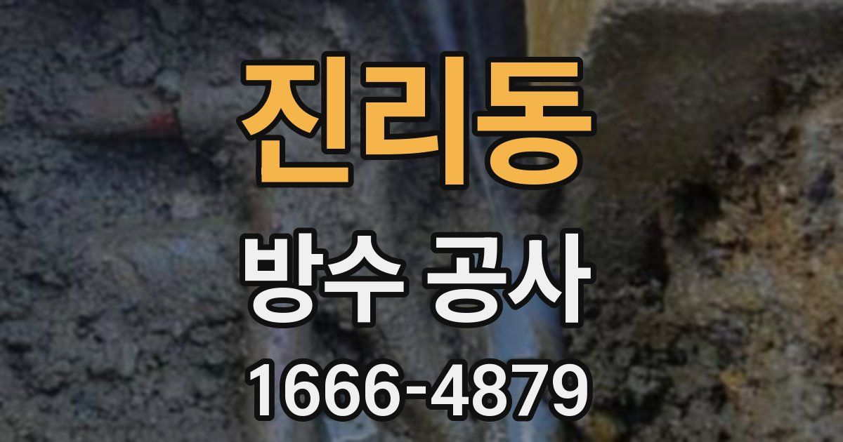 진리동 방수 공사
