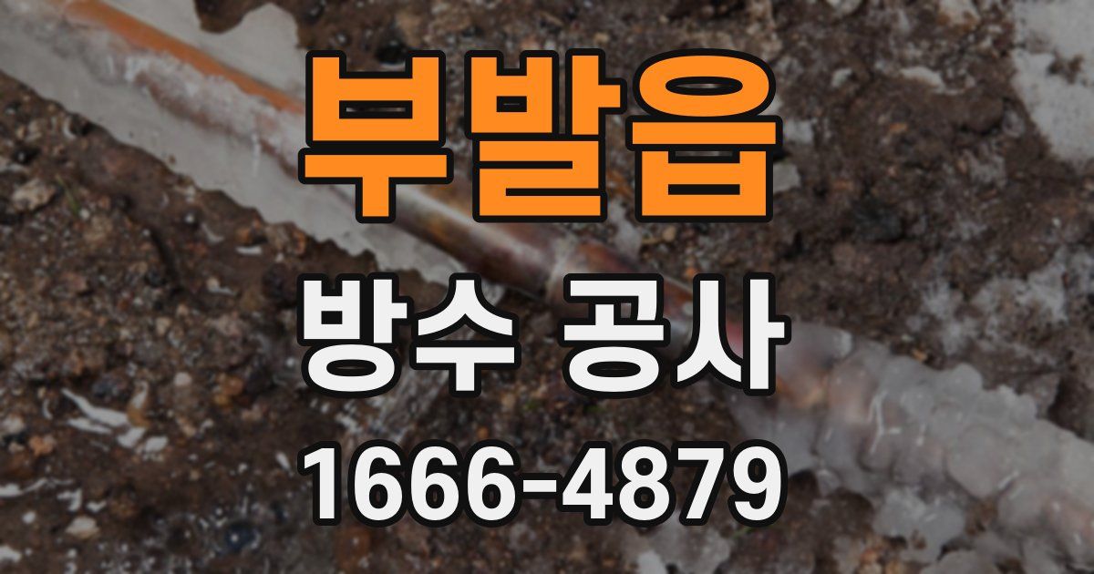 부발읍 방수 공사