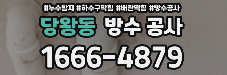 당왕동 방수 공사
