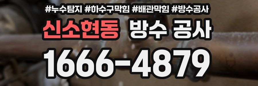 신소현동 방수 공사