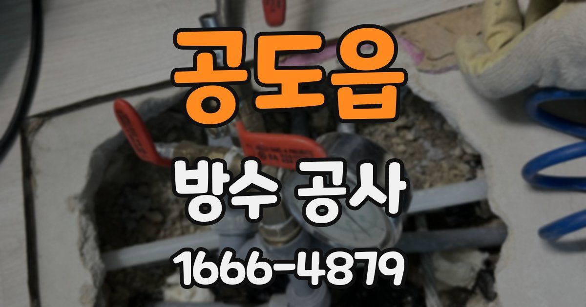 공도읍 방수 공사