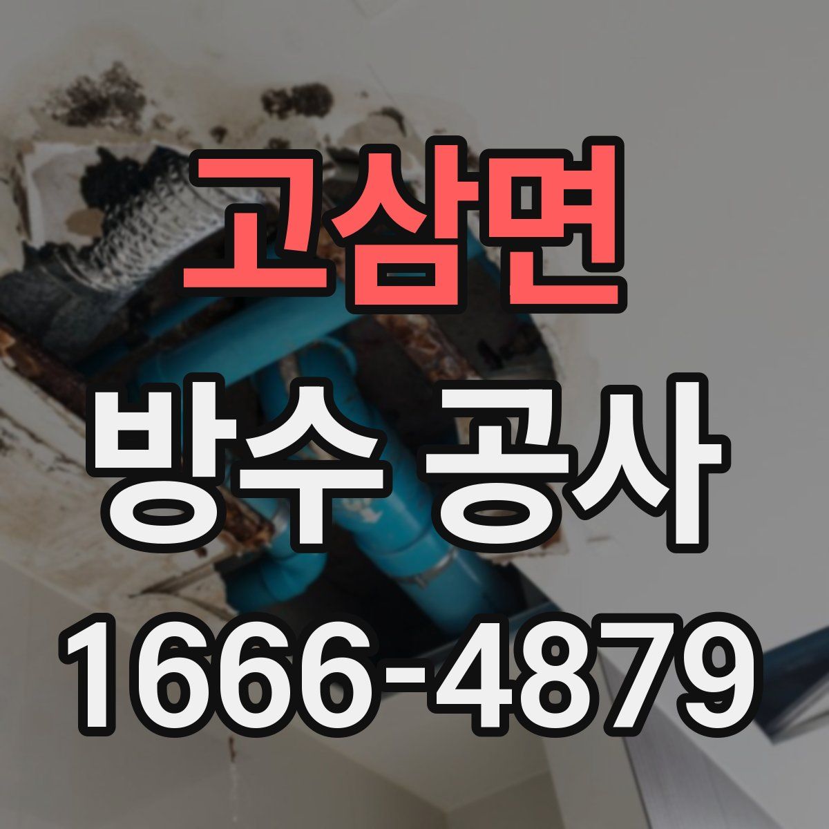 고삼면 방수 공사