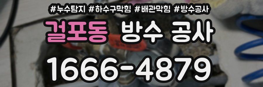 걸포동 방수 공사