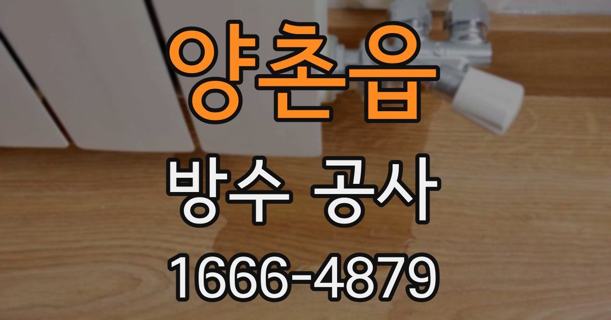 양촌읍 방수 공사