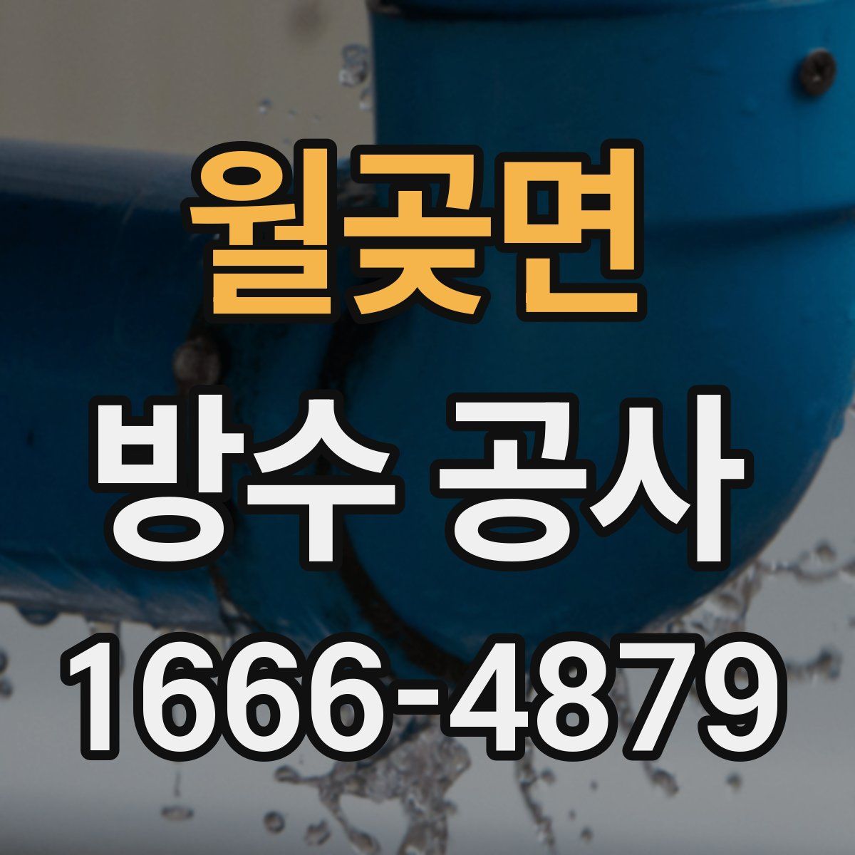 월곶면 방수 공사