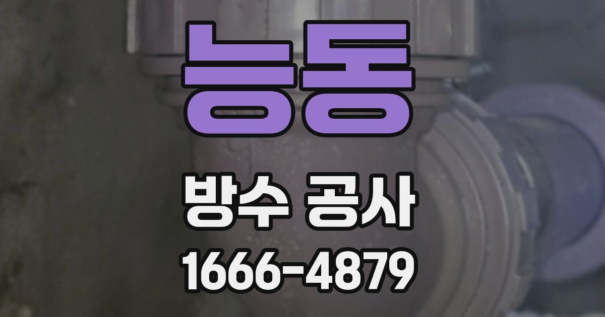 능동 방수 공사