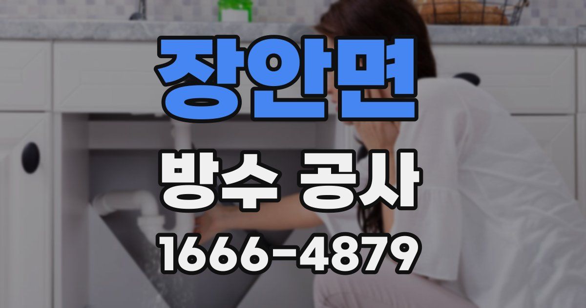 장안면 방수 공사