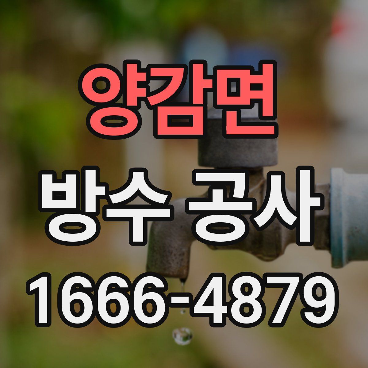 양감면 방수 공사