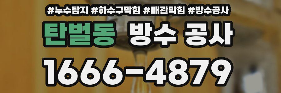 탄벌동 방수 공사