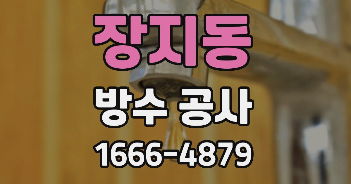 장지동 방수 공사