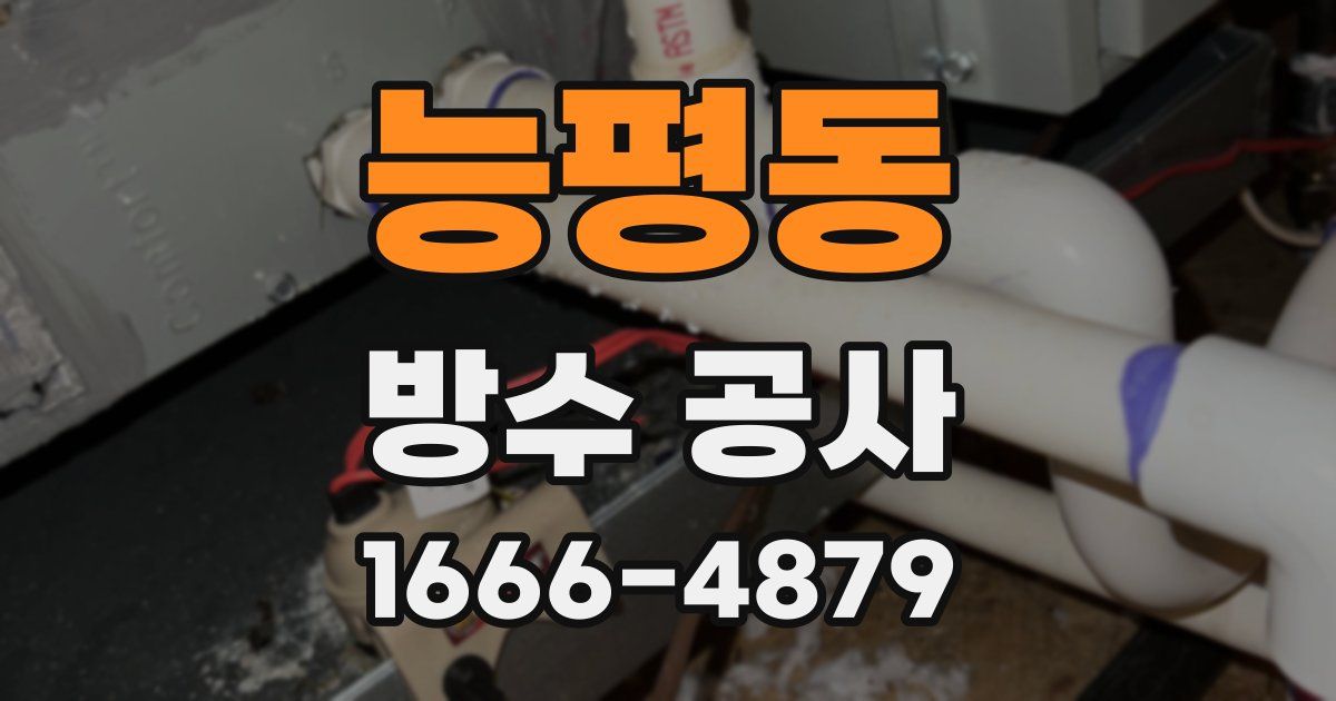 능평동 방수 공사