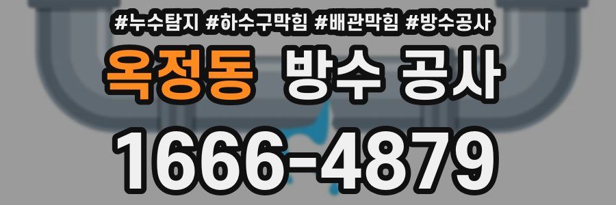 옥정동 방수 공사