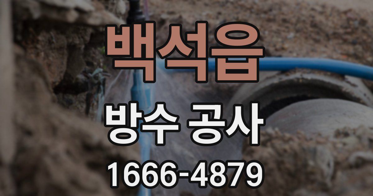 백석읍 방수 공사