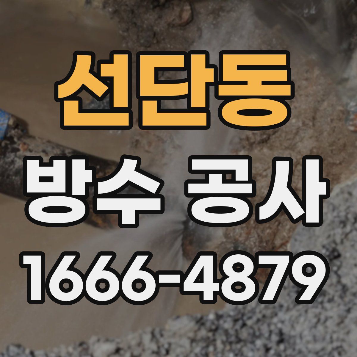 선단동 방수 공사