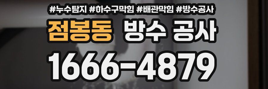 점봉동 방수 공사