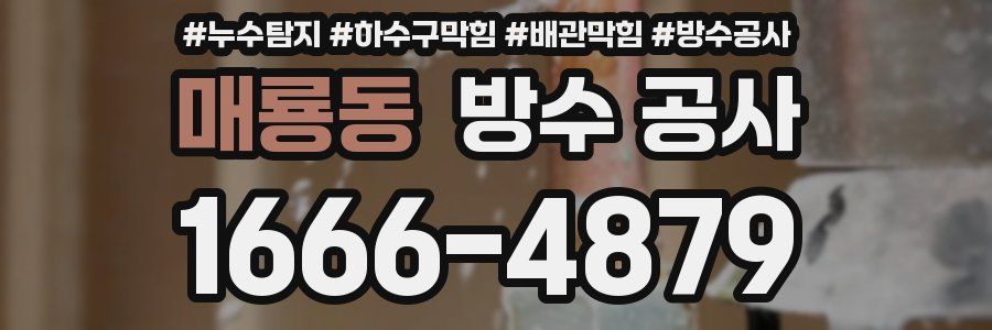 매룡동 방수 공사