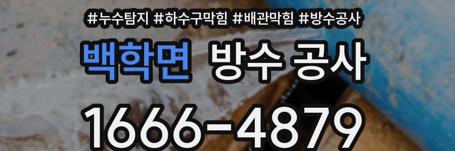 백학면 방수 공사