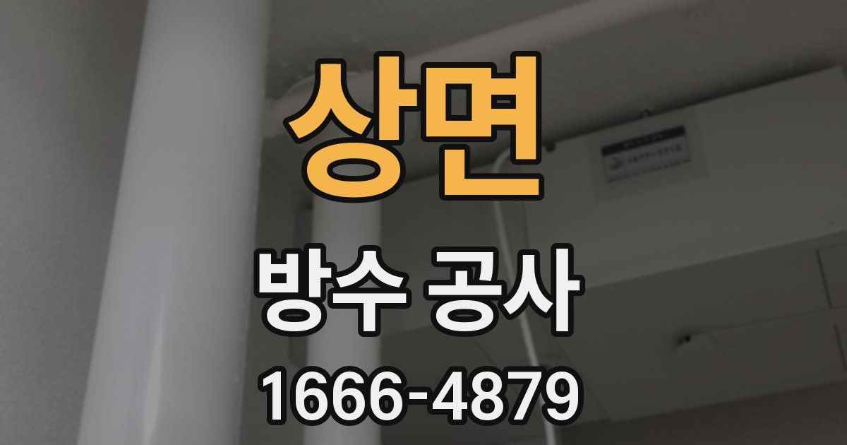 상면 방수 공사