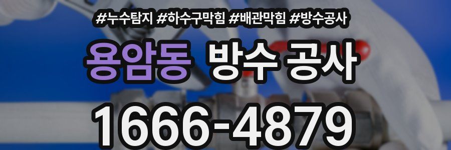 용암동 방수 공사