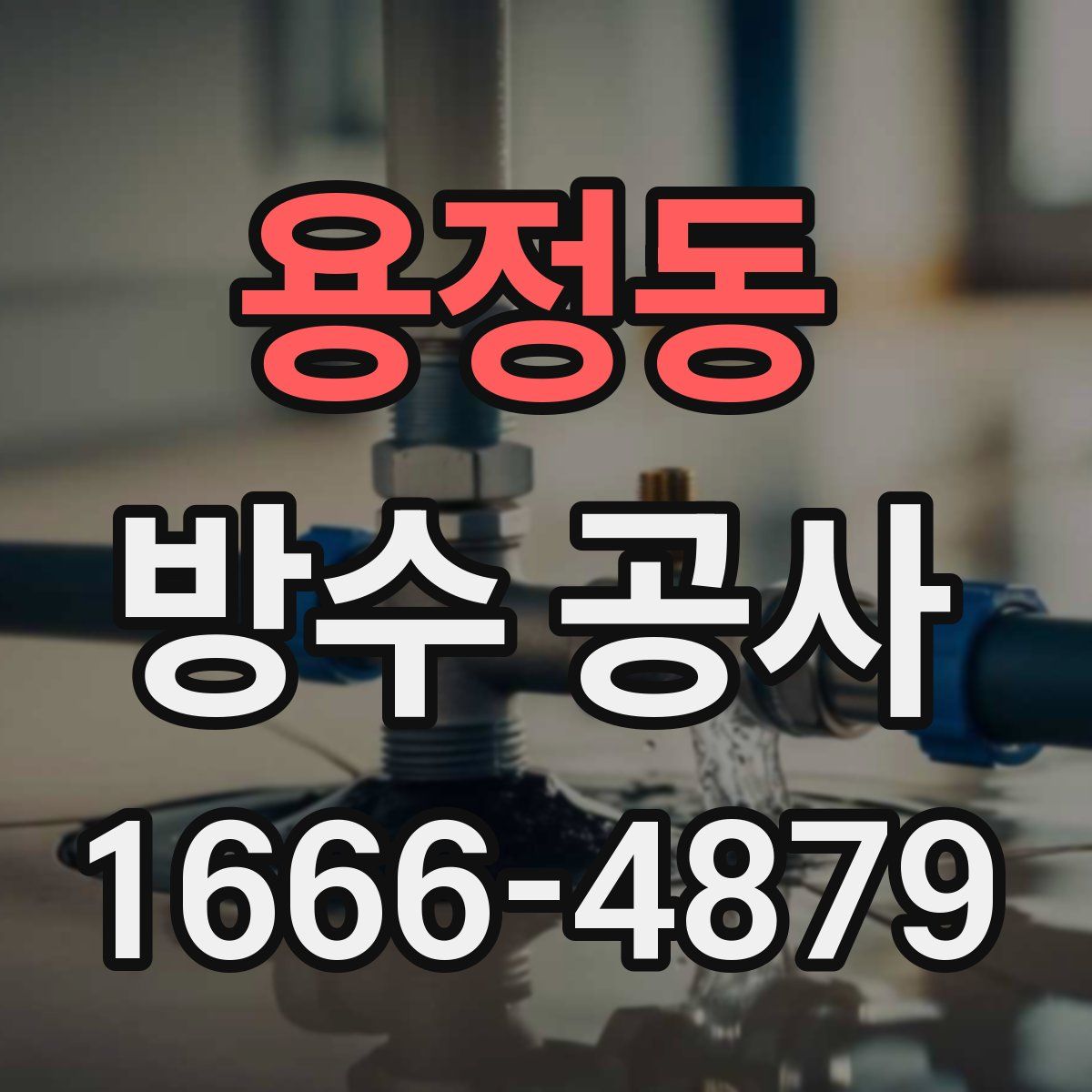 용정동 방수 공사