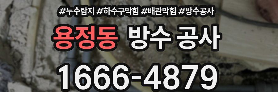 용정동 방수 공사