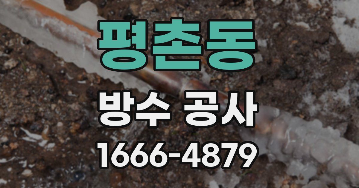 평촌동 방수 공사
