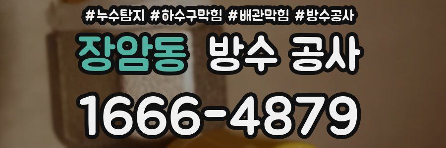 장암동 방수 공사