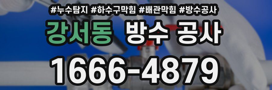 강서동 방수 공사
