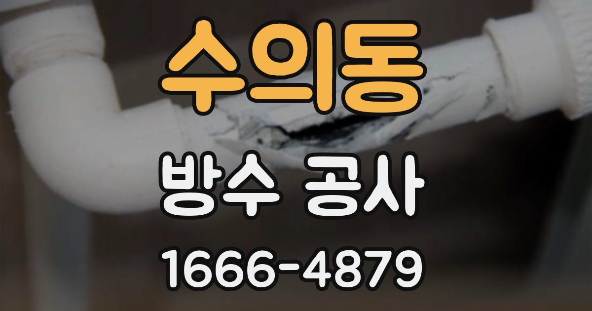수의동 방수 공사