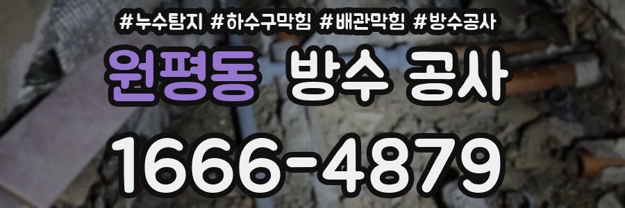 원평동 방수 공사